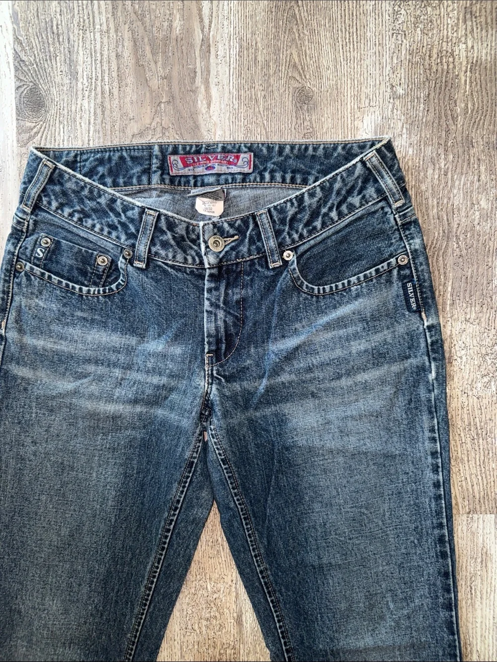 Silver Jeans Dark Wash Bootcut Jeans - Picture 4 of 9